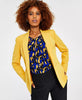 Macy's- Crepe One-Button Blazer