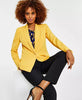 Macy's- Crepe One-Button Blazer