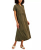 Macy's- Women's Cotton Midi Tiered Dress