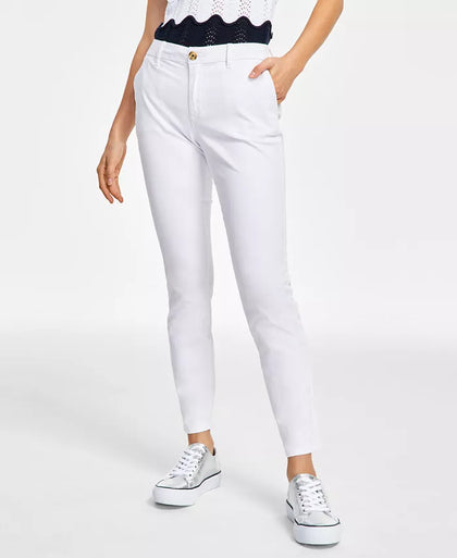 Macy's- Women's TH Flex Hampton Cuffed Chino Straight-Leg Pants, Created for Macy's