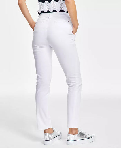 Macy's- Women's TH Flex Hampton Cuffed Chino Straight-Leg Pants, Created for Macy's