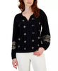 Macy's- Women's Embroidered Long-Sleeve Top, Created for Macy's