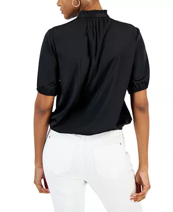 Macy's- INC International Concepts Women's Surplice Tie-Neck Top, Created for Macy's