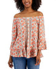 Macy's- Petite Sunshine Floral On/Off the Shoulder Top, Created for Macy's