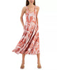 Macy's- Women's Printed Sleeveless Midi Dress, Created for Macy's