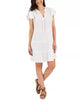 Macy's- Women's Cotton Gauze Tiered Flutter-Sleeve Dress, Created for Macy's