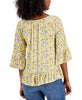 Macy's- Petite Sunshine Floral On/Off the Shoulder Top, Created for Macy's