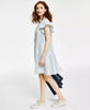 Macy's- Women's Cotton Gauze Tiered Flutter-Sleeve Dress, Created for Macy's