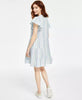 Macy's- Women's Cotton Gauze Tiered Flutter-Sleeve Dress, Created for Macy's