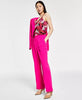 Macy's- Women's High-Rise Textured Crepe Wide-Leg Pants, Created for Macy's
