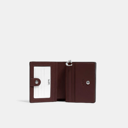 Coach- Snap Wallet (Silver/Granite)