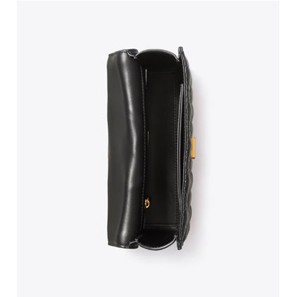 Tory Burch- Small Fleming Convertible Shoulder Bag (Black)