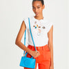 Tory Burch- Mini Ella Bio Tote (Blue Azure)