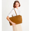 Tory Burch- Robinson Pebbled Tote (Bistro Brown)
