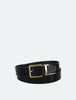 Calvin Klein- Saffiano Leather Reversible Belt