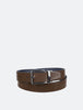 Calvin Klein- Saffiano Leather Reversible Belt