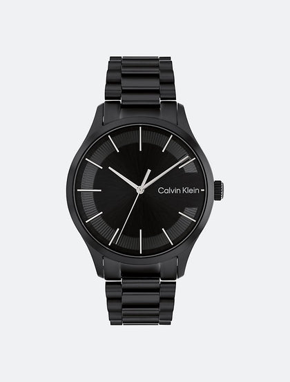 Calvin Klein- C Logo 40mm Watch - Black