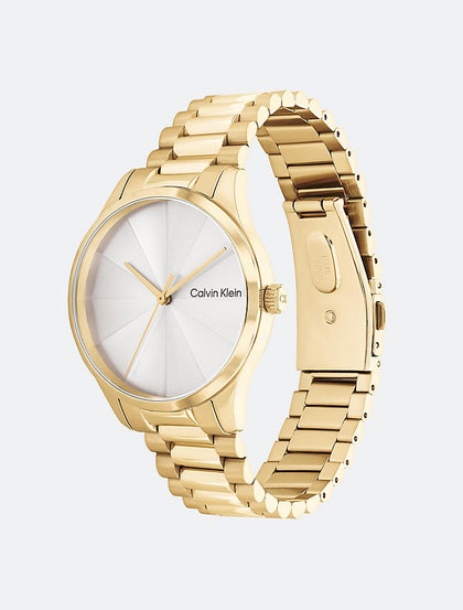 Calvin Klein- Sunray 35mm Watch - Off White