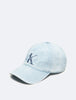 Calvin Klein- Denim Monogram Logo Cap - Light Washed Denim