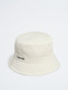 Calvin Klein- Standard Logo Cotton Twill Bucket Hat - Bone White