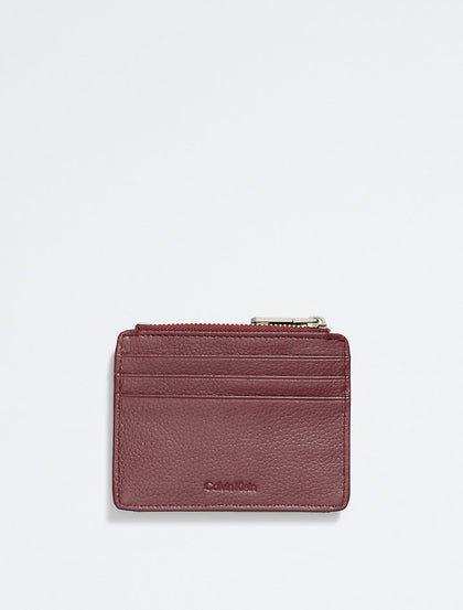 Calvin Klein- All Day Snap Wallet - Deep Rouge