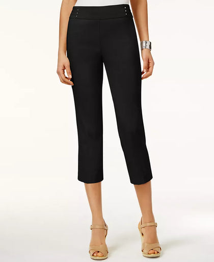 Macy's- Embellished Pull-On Capri Pants, Created for Macy's