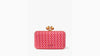 Kate Spade- Kisslock Woven Small Clutch