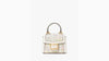 Kate Spade- Katy Tweed Micro Crossbody - Cream Multi