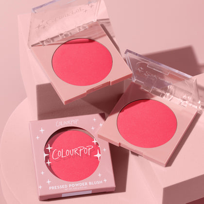 Colourpop- Pressed Powder Blush (Staycation-Bright Pinky Red)