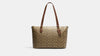 Coach- Gallery Tote In Signature Canvas