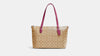 Coach- Gallery Tote In Signature Canvas