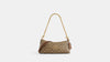 Coach- Charlotte Shoulder Bag In Signature Canvas - Gold/Khaki Saddle