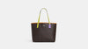 Coach- City Tote In Colorblock Signature Canvas - Silver/Brown/Iris Multi