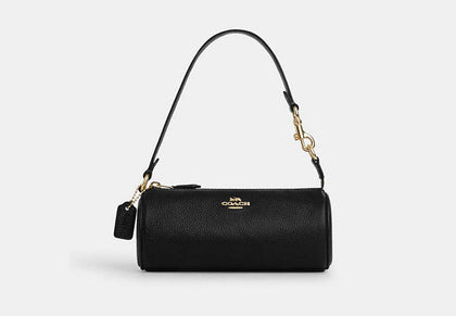 Coach- Nolita Barrel Bag - Gold/Black