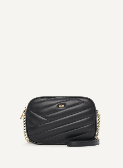 DKNY- Sara Camera Bag (Black/Gold)