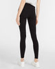 Express- Super High Waisted Essential Full Length Leggings - Pitch Black 58