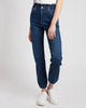 Express- Super High Waisted Elastic Waist Jogger Jeans