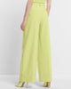 Express- Stylist Super High Waisted Pleated Wide Leg Pant - Lemon Yellow 119