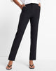 Express- Editor Super High Waisted Straight Ankle Pant - Pitch Black 58