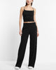 Express- Editor Mid Rise Relaxed Trouser Pant - Pitch Black 58