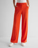 Express- Editor Mid Rise Relaxed Trouser Pant - Bright Orange 1238