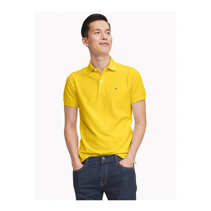 Tommy Hilfiger- SLIM FIT ESSENTIAL SOLID STRETCH POLO