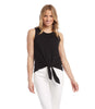 Karen Kane- Tie-Front Tank (BLACK)