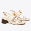 Tory Burch- Eleanor Heel Sandal - New Ivory