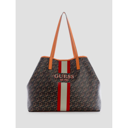 Guess- Vikky Large Tote (Black Gold)