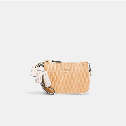 Coach- Nolita 15 In Straw (Gold/Chalk Multi)