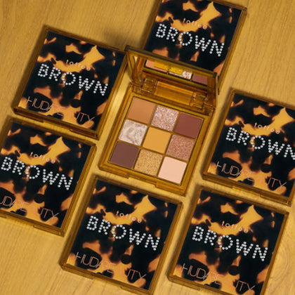 Huda Beauty- Brown Obsessions Eyeshadow Palettes (Toffee Brown Obsessions)