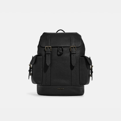 Coach- Hudson Backpack (Gunmetal/Black)