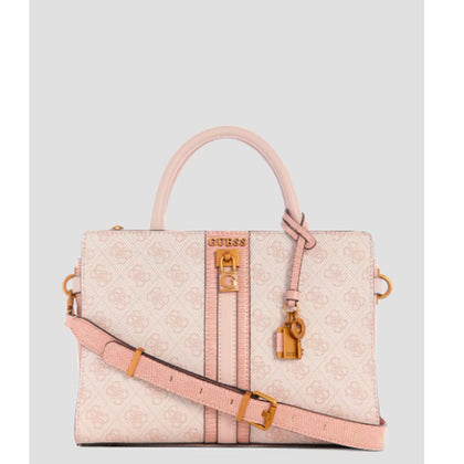 Guess- Ginevra Logo Elite Society Satchel (Blush logo)