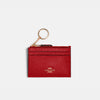 Coach- Mini Skinny Id Case (Gold/1941 Red)